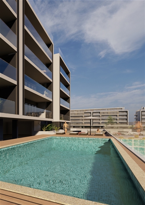 Empreendimento de Luxo com Piscina e Ginásio, no Montijo
